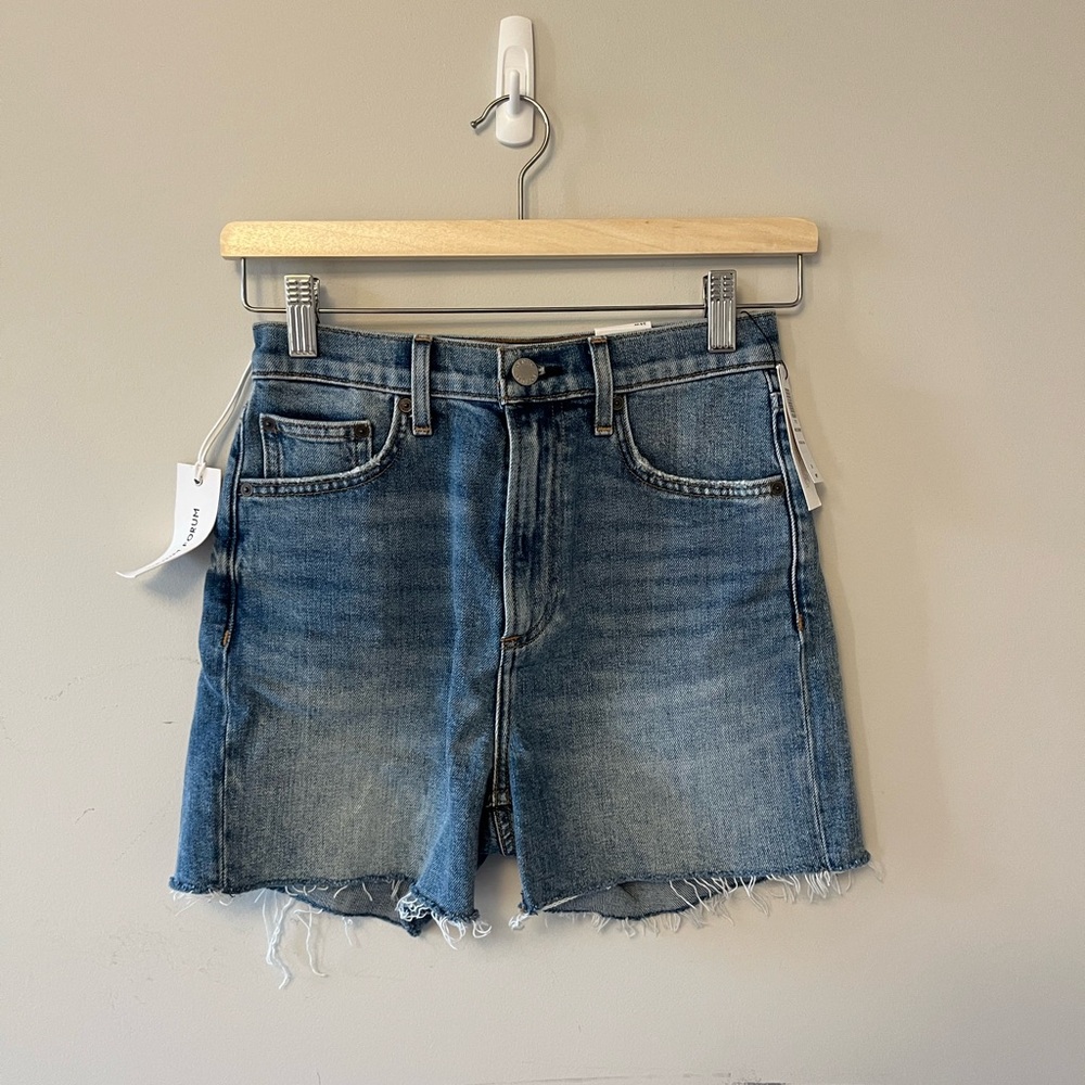 Denim Forum Blue Jean Shorts High-Waisted Vintage